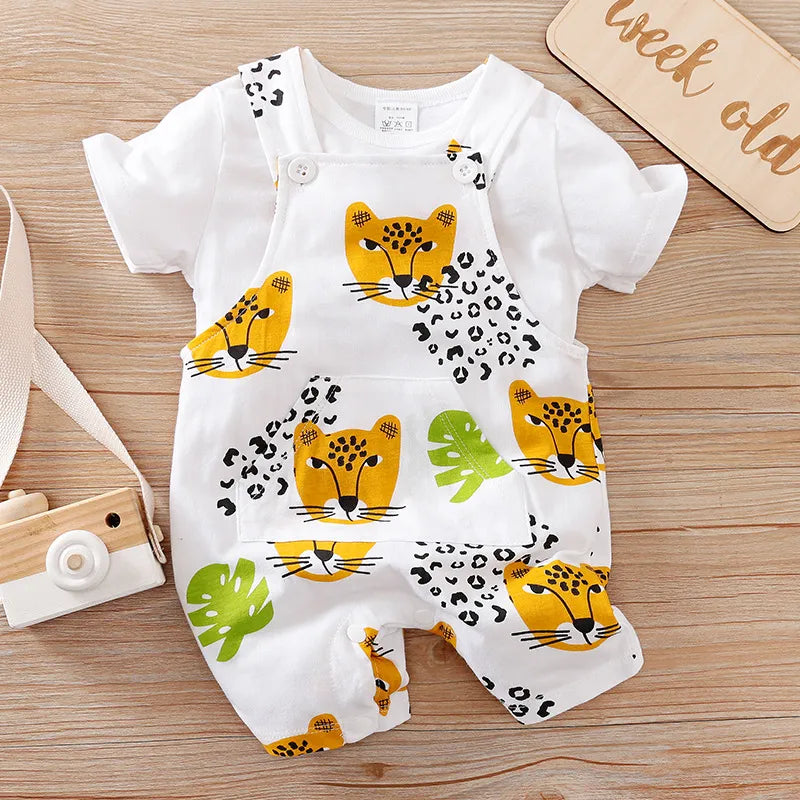 Two-Piece Newborn Summer Outfit