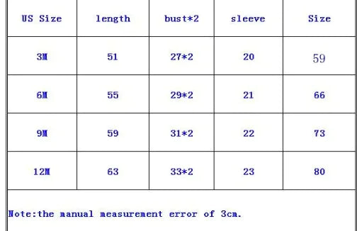 Autumn & Winter Newborn Bodysuit