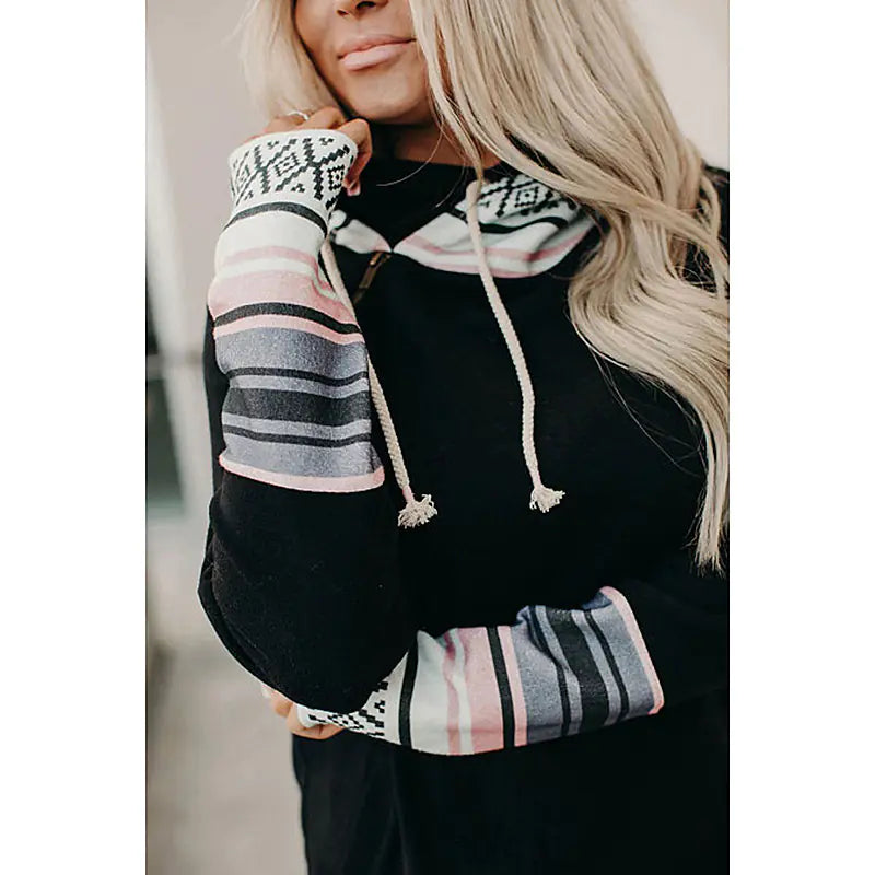 Women's Versatile Hooded Sweater