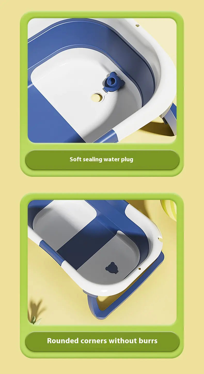 Newborn Temperature Sensing Baby Bathtub