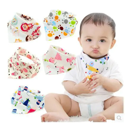 Baby Bibs and Triangle Cloths for Infants (Set)