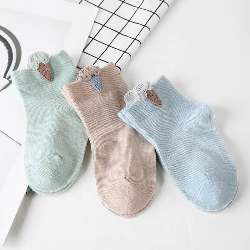 Boneless Cotton Socks for Newborn Babies