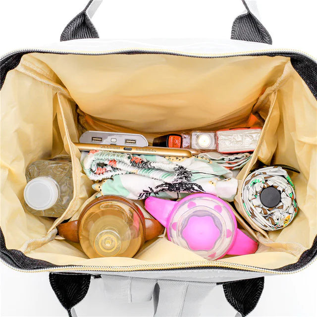 Multi-Functional Oxford Cloth Mom Backpack (Large Capacity)