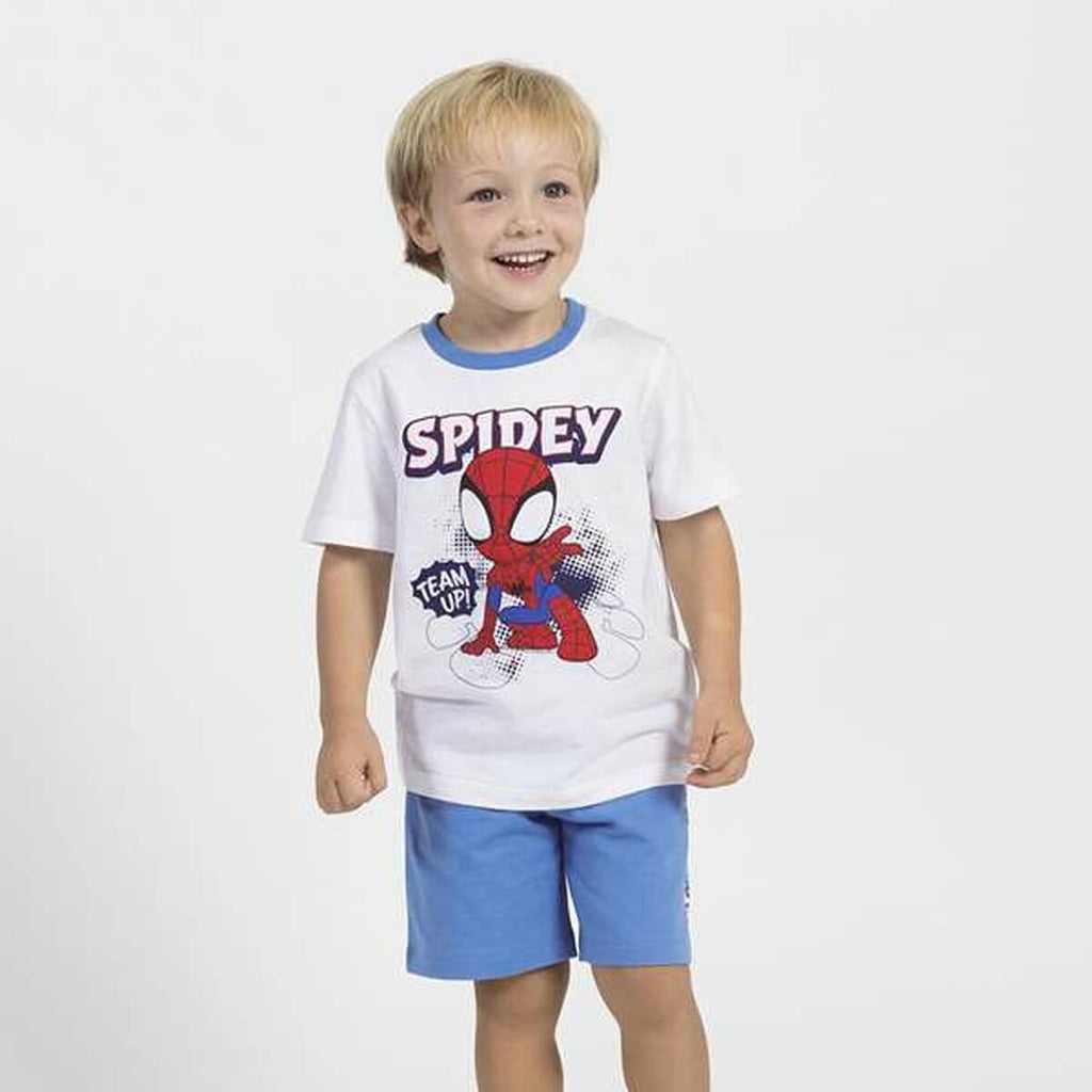 Set of clothes Spider-Man White-3