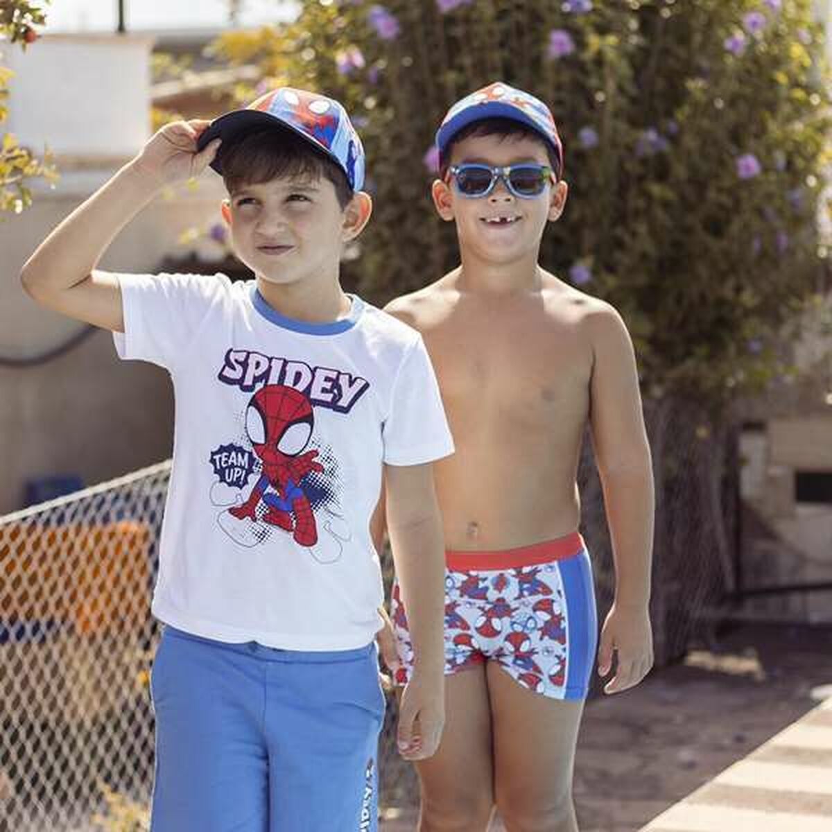 Set of clothes Spider-Man White-1