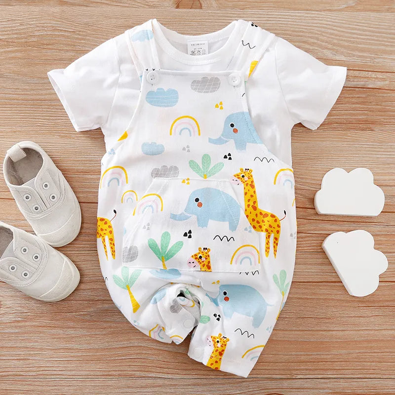 Two-Piece Newborn Summer Outfit