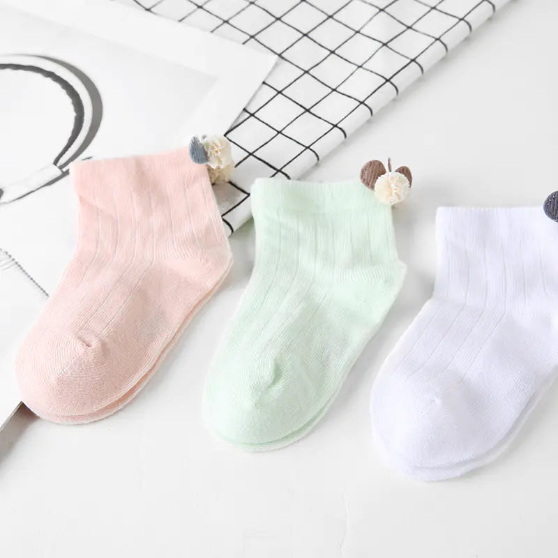 Boneless Cotton Socks for Newborn Babies