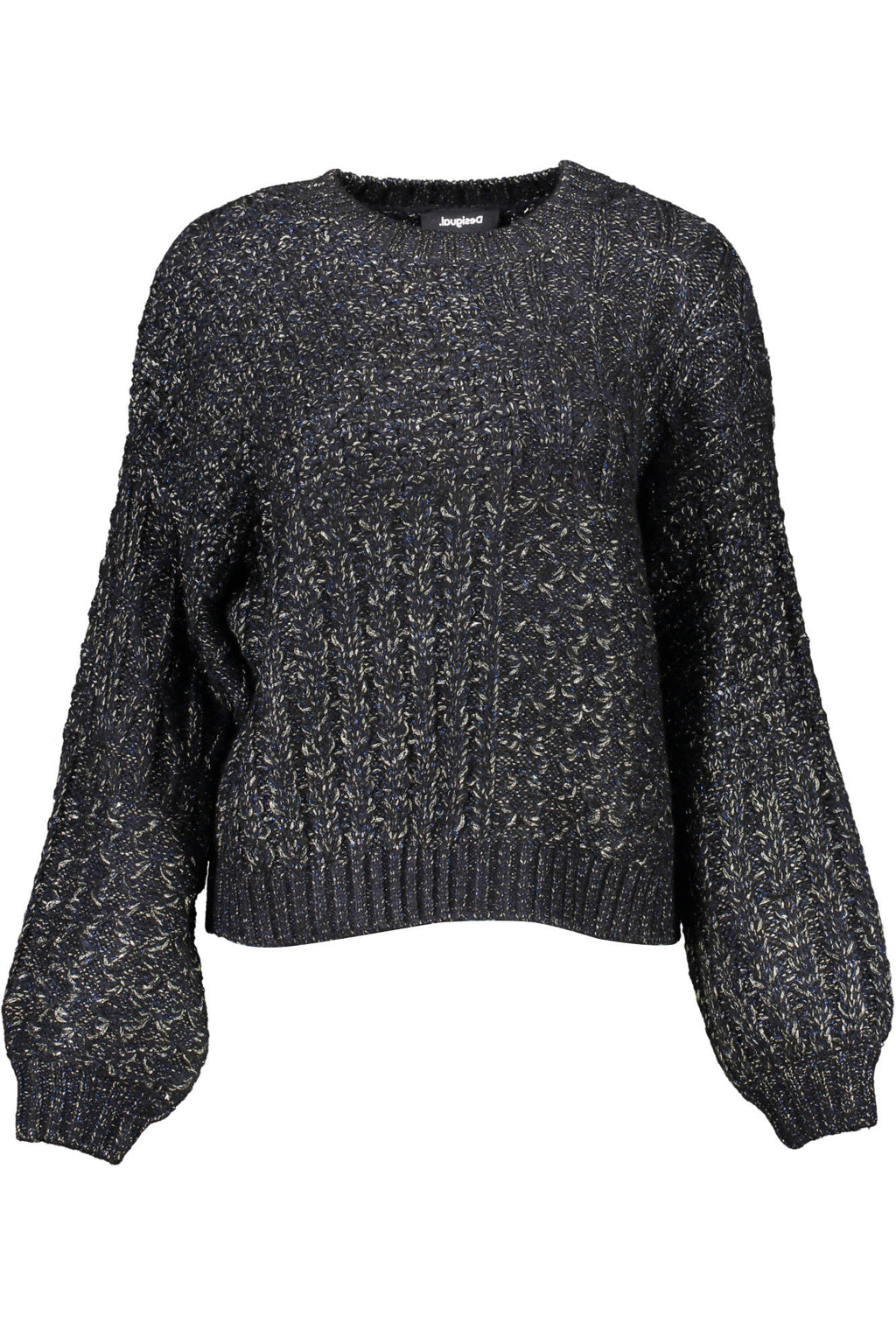 DESIGUAL SWEATER WOMAN BLACK-0