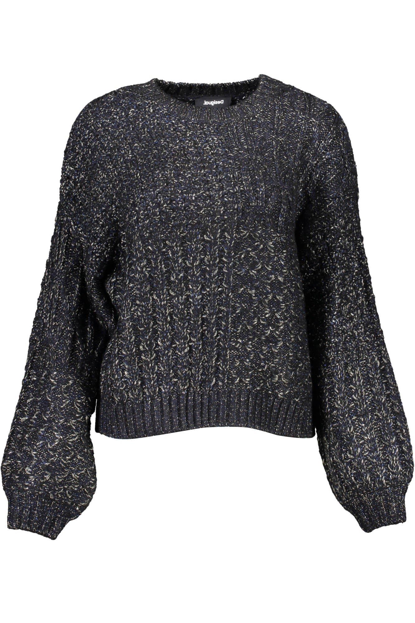 DESIGUAL SWEATER WOMAN BLACK-0
