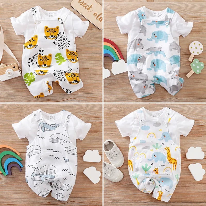 Two-Piece Newborn Summer Outfit