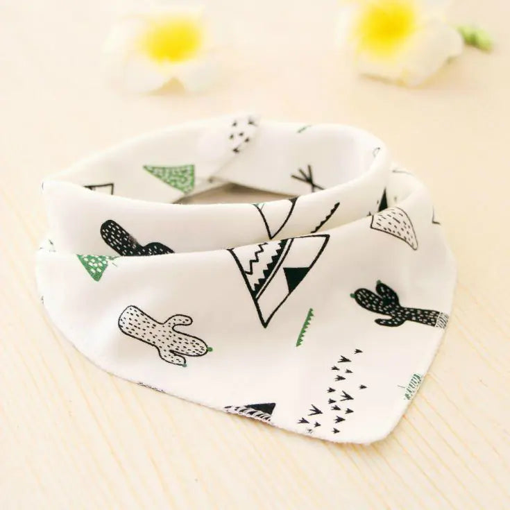 Baby Bibs and Triangle Cloths for Infants (Set)