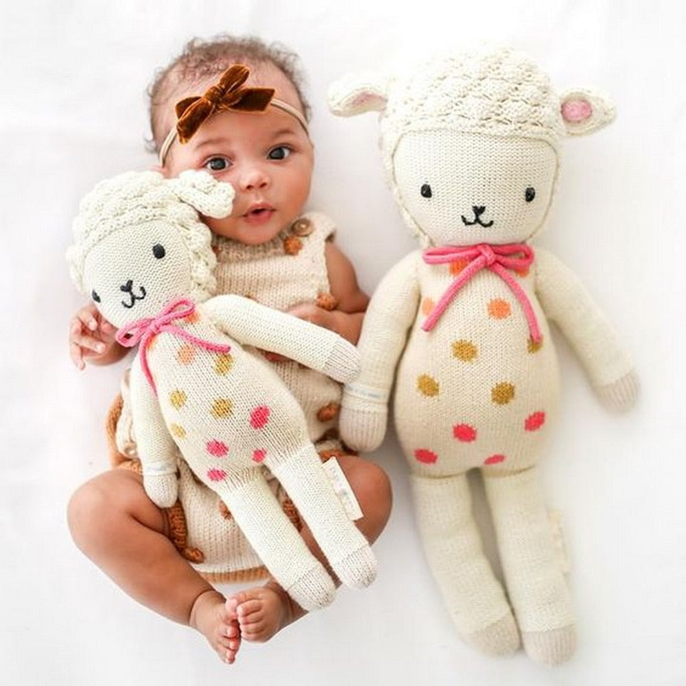 Baby Girls Knitted Overalls