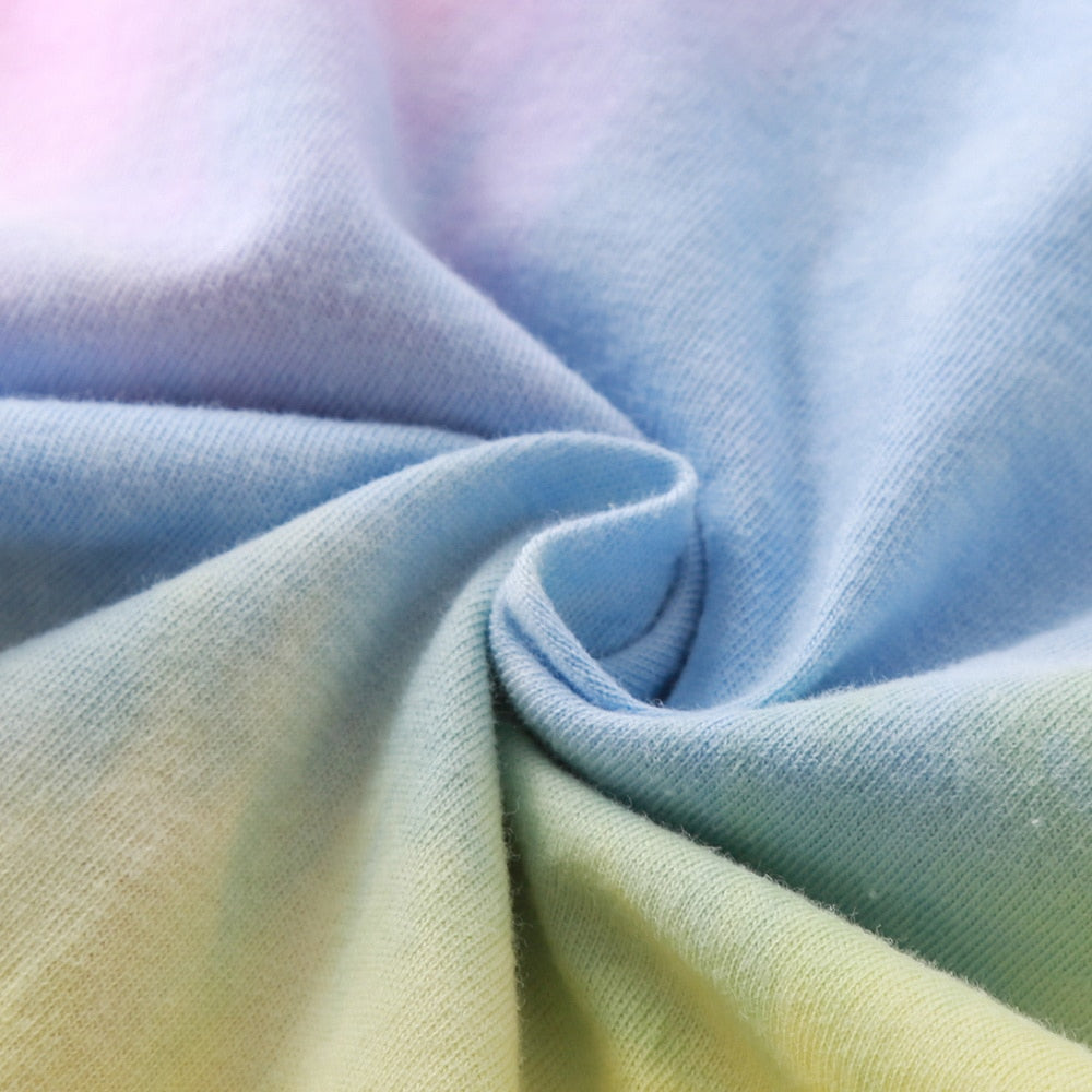 Long Sleeve Baby Girls Tie Dye