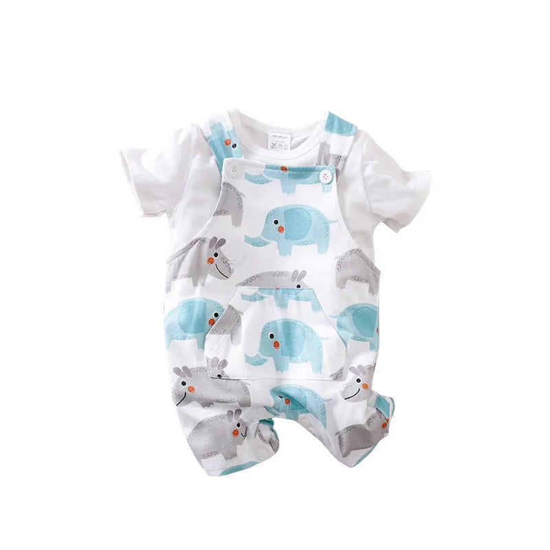 Two-Piece Newborn Summer Outfit