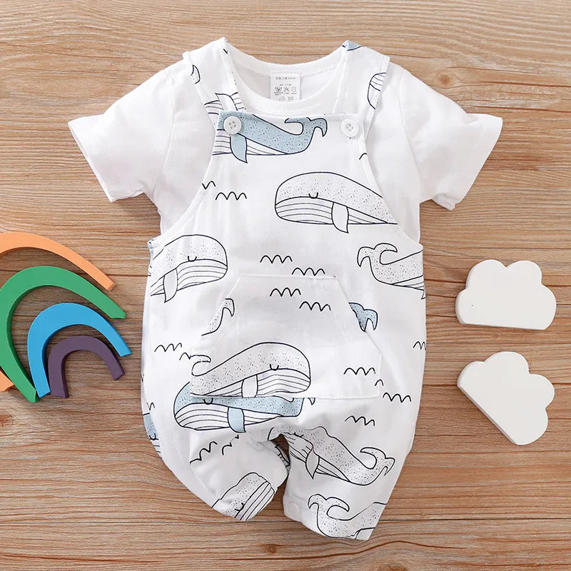 Two-Piece Newborn Summer Outfit