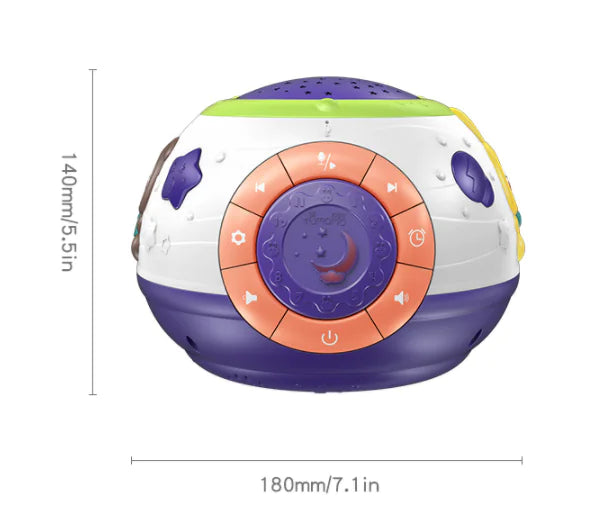 Rabbit Mom Children's Educational Story Projection Lamp